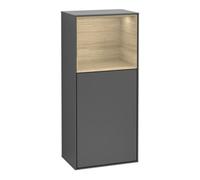 Villeroy & Boch V&B Armoire latérale Finion 41,8x93,6 cm, d, Rg sup Oa ven, Anthrac. m Quantité:1