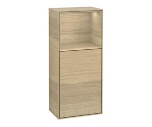 Villeroy & Boch V&B Armoire latérale Finion 41,8x93,6 cm, droite, étagère au-dessus du four, four au-dessus Quantité:1