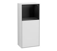 Villeroy & Boch V&B Armoire latérale Finion 41,8x93,6cm, droite, étagère haute, blanc mat Lac Quantité:1