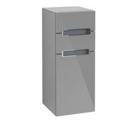 Villeroy & Boch V&B Armoire latérale Subway 2.0 35,6x85,7cm, droite, gris clair, blanc, gris brillant Quantité:1
