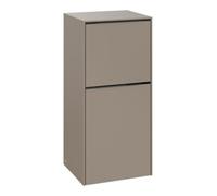 Villeroy & Boch V&B Armoire latérale Subway 3.0 40x86x36,2cm, porte L/poignée monochr, Taupe Quantité:1