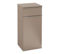Villeroy & Boch V&B Armoire latérale Venticello 40,4x86,6x37,2cm, à droite, verre clair, bleu volcan Quantité:1
