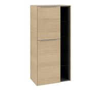 Villeroy & Boch V&B Armoire moyenne Subway 3.0 57,4x120x36,2cm, porte gauche/grise AL brillante, Nord Oa Quantité:1