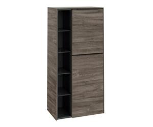 Villeroy & Boch V&B Armoire murale Subway 3.0 57,4x120x36,2cm, porte droite/grise devant bleue, sans poignée Quantité:1