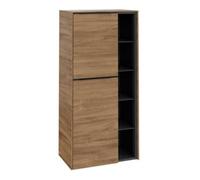 Villeroy & Boch V&B Armoire murale Subway 3.0 57,4x120x36,2cm, porte gauche/grise devant bleue, sans poignée Quantité:1