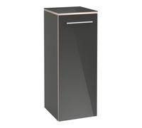 Villeroy & Boch V&B Avento Armoire latérale 35x89x40,5 cm, 1 porte, gauche, gris graphique Quantité:1