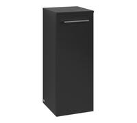 Villeroy & Boch V&B Avento Armoire latérale 35x89x40,5 cm, 1 porte, gauche, verre glaçé, bleu volc. Quantité:1