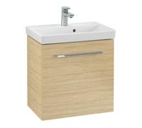 Villeroy & Boch V&B Avento Meuble sous lavabo 53x51x38 cm, 1 porte, gauche, Gr. vc gl., Nord Oa Quantité:1