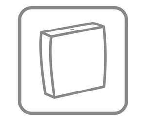 Villeroy & Boch V&B Avento réservoir WC, bouton double chasse, raccord latéral ou supérieur Quantité:1