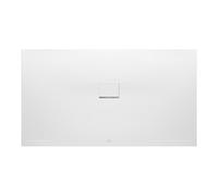 Villeroy & Boch Squaro Infinity Receveur de douche rectangulaire à encastrer à fleur du sol, UDQ1170SQI2IV-RW,