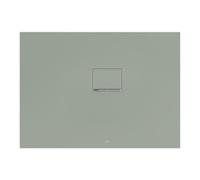 Villeroy & Boch V&B Bac à douche Squaro Infinity 110x80x4 cm, gris mat, angle, installation à droite contre mur Quantité:1