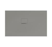 Villeroy & Boch V&B Bac à douche Squaro Infinity 130x80x4cm, gris, angle encastré gauche contre mur Quantité:1