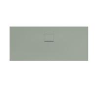 Villeroy & Boch Squaro Infinity Receveur de douche rectangulaire, côté long découpé, UDQ1670SQI2BV-R8,