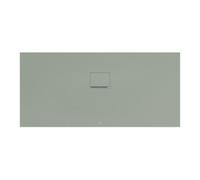Villeroy & Boch V&B Bac à douche Squaro Infinity 160x75x4cm, gris mat, uni, côté gauche découpé Quantité:1