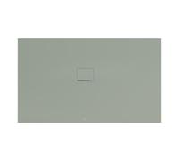 Villeroy & Boch V&B Bac à douche Squaro Infinity 170x100 cm, gris mat, installation d'angle gauche, verre clair Quantité:1