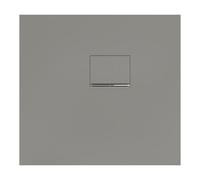 Villeroy & Boch V&B Bac à douche Squaro Infinity 80x75x4 cm, gris, angle installation droite contre mur Quantité:1