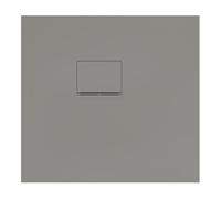 Villeroy & Boch V&B Bac à douche Squaro Infinity 80x75x4cm, gris, angle encastré gauche contre mur Quantité:1