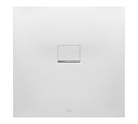 Villeroy & Boch V&B Bac à douche Squaro Infinity 80x80x4cm, aluminium, angle encastré gauche contre mur Quantité:1