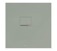 Villeroy & Boch V&B Bac à douche Squaro Infinity 80x80x4cm, avec grille, angle encastré gauche contre mur Quantité:1