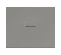 Villeroy & Boch V&B Bac à douche Squaro Infinity 90x75x4 cm, gris, uni, côté long coupé Quantité:1