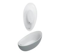 Villeroy & Boch V&B Baignoire Aveo New Generation 190x95 cm, spéc., libre, avec garniture, blanc Quantité:1