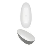 Villeroy & Boch V&B Baignoire rectangulaire CoD Antao 170x75x50cm, îlot, Quaryl, blanc Quantité:1