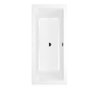 Villeroy & Boch V&B Baignoire rectangulaire Newo 160x75 cm, vidage central, blanc Quantité:1