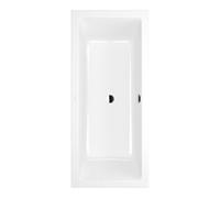 Villeroy & Boch V&B Baignoire rectangulaire Newo 170x75 cm, vidage central, blanc Quantité:1