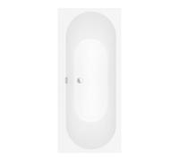 Villeroy & Boch V&B Baignoire rectangulaire Oberon 2.0 170x75 cm, vidage central, blanc pierre Quantité:1