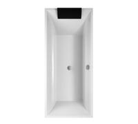 Villeroy & Boch V&B Baignoire rectangulaire Squaro 170x75 cm, blanche, vidage central Quantité:1