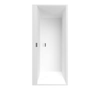 Villeroy & Boch V&B Baignoire rectangulaire Squaro Edge 12 Duo 190x90cm, blanc pierre, vidage central Quantité:1