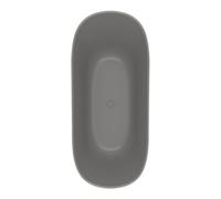 Villeroy & Boch V&B Baignoire Theano Curved Edition 170x75 cm, autoportante, grise Quantité:1