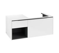 Villeroy & Boch V&B Beck. sous-meuble lavabo Subway 3.0 100,1x42,25x51,6cm, blanc mat/gris bois Quantité:1