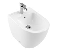 Villeroy & Boch V&B Bidet sur pied Subway 2.0 37x56 cm, 1 trou, trop-plein, blanc C-plus Quantité:1