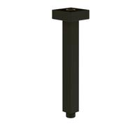Villeroy & Boch V&B Brausearm Universal Showers carré, montage plafond, noir mat Quantité:1