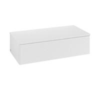 Villeroy & Boch V&B Buffet avec structure de façade Antao 100x26,8x50cm, WBP chêne, blanc brillant Lac Quantité:1