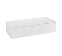 Villeroy & Boch V&B Buffet avec structure de façade Antao 120x26,8x50 cm, WBP chêne blanchi, laqué blanc brillant Quantité:1