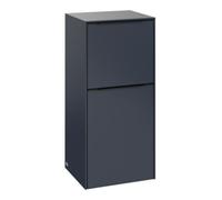 Villeroy & Boch V&B Buffet latéral Subway 3.0 40x86x36,2cm, porte R/Gr bleu volcan, bleu marine Quantité:1