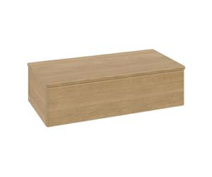 Villeroy & Boch V&B Buffet sans structure de façade Antao 100x26,8x50 cm, couleur WBP blanc, chêne hon. Oa Quantité:1
