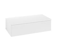 Villeroy & Boch V&B Buffet sans structure de façade Antao 100x26,8x50cm, WBP chêne, blanc mat Lac Quantité:1