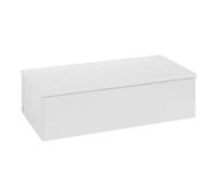 Villeroy & Boch V&B Buffet sans structure de façade Antao 100x26,8x50cm, WBP chêne blanchi, blanc brillant Lac Quantité:1
