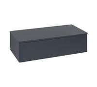 Villeroy & Boch V&B Buffet sans structure de façade Antao 100x26,8x50cm, WBP chêne hon. Oa, bleu mat m Lac Quantité:1