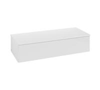 Villeroy & Boch V&B Buffet sans structure de façade Antao 120x26,8x50cm, WBP chêne sauvage, blanc brillant Lac Quantité:1