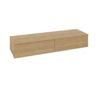 Villeroy & Boch V&B Buffet sans structure de façade Antao 160x26,8x50cm, couleur WBP w. wal, hon. Oa Quantité:1