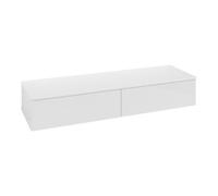 Villeroy & Boch V&B Buffet sans structure de façade Antao 160x26,8x50cm, laque WBP, blanc brillant Quantité:1