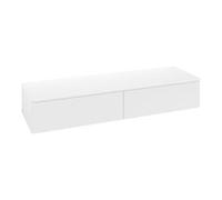 Villeroy & Boch V&B Buffet sans structure de façade Antao 160x26,8x50cm, WBP chêne sauvage, blanc mat Lac Quantité:1