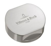 Villeroy & Boch V&B Capuchon rond pour poignée unique, ES, noir mat Quantité:1