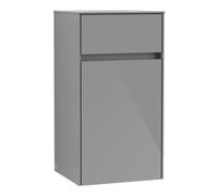 Villeroy & Boch V&B Collaro Armoire latérale 40,4x74,8x34,9cm, connexion gauche, gris brillant Quantité:1