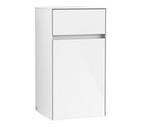 Villeroy & Boch V&B Collaro Armoire latérale 40,4x74,8x34,9cm, raccord droite, blanc brillant Quantité:1