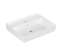 Villeroy & Boch V&B Collaro Lavabo 50x40 cm, sans trop-plein, stone white C-plus Quantité:1